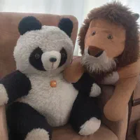 عروسک بزرگ شیر وخرس پاندا