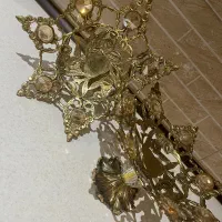 دوعدد شیرینی خوری برنز