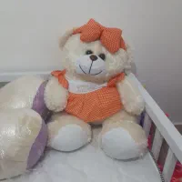 عروسک خرسی بزرگ|اسباب‌بازی بچه|رباط‌کریم, رباط‌کریم|دیوار