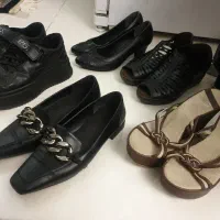 تعدادی کفش تمیز و سالم سایز ۳۸ و ۳۹