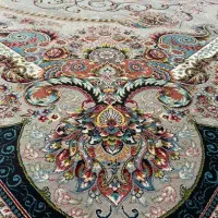 فرش طرح کرمان ریز نقش و ریز بافت|فرش|رفسنجان, |دیوار