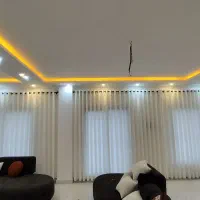 پنل پرده آماده پانچ|پرده، رانر، رومیزی|سرخرود, |دیوار