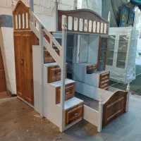 تخت دوطبقه ملکه(تخت دونفره )|تخت و سرویس خواب|شیراز, سلطان آباد|دیوار