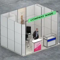 ویزیتور غرفه نمایشگاه به مدت 3 روز