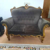 مبل و میز پذیرایی هفت نره طرح سلطنتی|مبلمان خانگی و میز عسلی|کلاچای, |دیوار