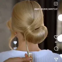 تخفیف ویژه میکاپ و شینیون کوتاهی مو