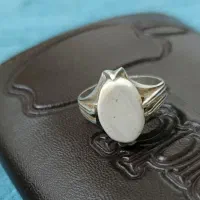 انگشتر نقره مهره اصل