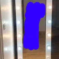 آینه قدی هالیوودی چرخ دار