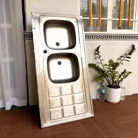 سینک دوقلو روکار ۱۲۰/۶۰