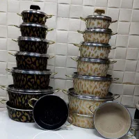 ظروف طرح پلنگی مارک تندیس با کیفیت بالا زیر قیمت