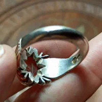 انگشتر نقره سنگ شرف شمس|جواهرات|رشت, شهرک صبا|دیوار