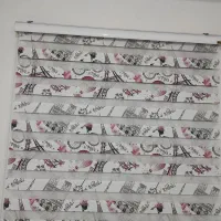 پرده زبرا دو جفت|پرده، رانر، رومیزی|رشت, حمیدیان|دیوار