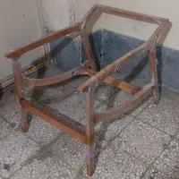 کلاف(چوب توسکا) نو صندلی تک نفره مدل Zed