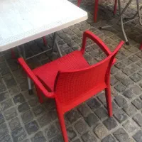 صندلی دسته دار بامبو نظری کد 804