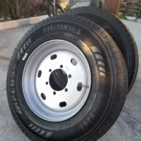 یک اتاق جوبیاری و یک جفت رینگ و لاستیک تیوبلس|قطعات یدکی و لوازم جانبی|سرپل ذهاب, |دیوار