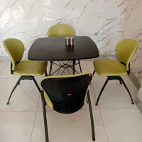 صندلی نلپر و میز در حد نو