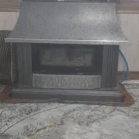 شومینه بزرگ گازی|بخاری، هیتر، شومینه|لیکک, |دیوار