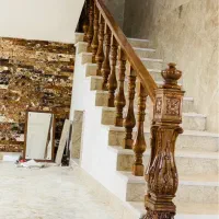 نرده استیل،نرده چوبی،نرده سکوریت شیشه ای