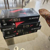 نوار ویدئو VHS سونی پلمب ۴ عدد