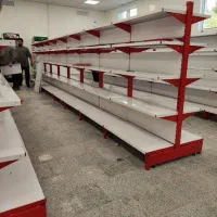 فلزی قفسه سوپر مارکتی پیچ مهره خودایستا