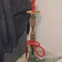 قلیون تنه چوبی