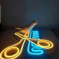 تابلو تبلیغاتی نئون|ریسه و چراغ تزئینی|آمل, |دیوار