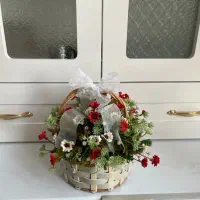 سبد گل مصنوعی