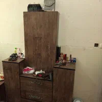 تخت خواب دو نفره با تشک و چوب ام دی اف|تخت و سرویس خواب|زارچ, |دیوار