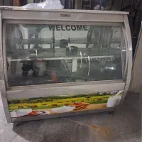 یخچال ویترینی تمام استیل