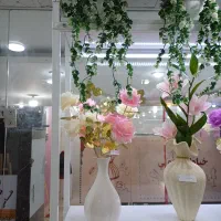 ریسه و گلدان ریسه ای|گل مصنوعی|اهواز, گلستان|دیوار