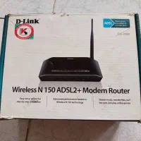 مودم تک آنتن دی لینک سالم|مودم و تجهیزات شبکه|خرم‌آباد, |دیوار