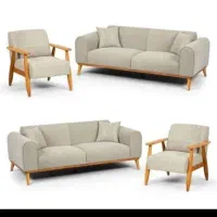 مبل مینیمال راحتی قیمت ۲۴ و مبل چستر ۳۵ با چوب راش|مبلمان خانگی و میز عسلی|شیراز, سلطان آباد|دیوار