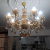 یک عدد لوستر سرامیکی ۶شاخه نو