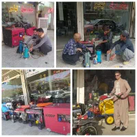 ۷/۵ کیلو وات موتور برق بنزینی اگرو ماشین استارتی|ماشین‌آلات صنعتی|بانه, |دیوار
