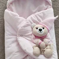 کیسه خواب مخمل دخترانه اصلا استفاده‌ نشده