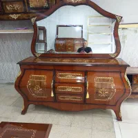 کنسول معرق خمره ایی وسط کشو