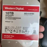 هارد 10TB وسترن دیجیتال قرمز نو