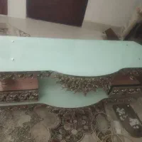 زیر میز تلویزیون و بوفه طرح برنز