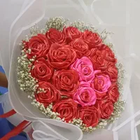 گل رز روبانی