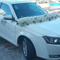گل ارایی ماشین عروس