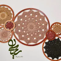 دکوری،آیینه،تابلو،قلاب بافی،ماندالا|صنایع دستی و سایر لوازم تزئینی|قم, شهرک شهرداری|دیوار