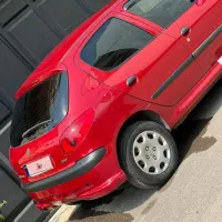 پژو ۲۰۶/تیپ دو/ مدل ۹۰/ رنگ آلبالویی سالم|خودرو سواری و وانت|رشت, نیکمرام|دیوار