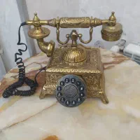 تلفن رومیزی برنز