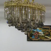 لوستر بزرگ و شیک و مجلل