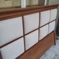 تخت خواب ۲ نفره تمام چوب|تخت و سرویس خواب|محمدشهر, محمدشهر|دیوار