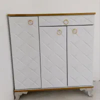 جا کفشی  سفید سه در
