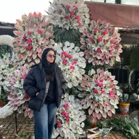 تاج گل ختم و افتتاحیه نمایشگاه ارسال رایگان