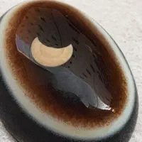انگشتر بابا قوری فاخر و ماه طبیعی