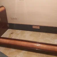 تخت خواب یکنفره چوبی