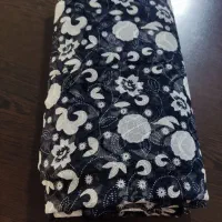چادررنگی توری سرمه ای 5متر
